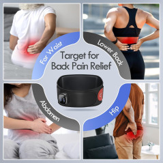 Comfytemp Cordless Heating Pad: Pain Relief & Massage for Mom & Dad
