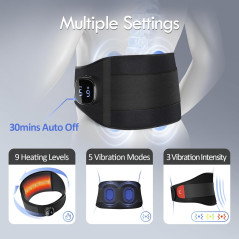 Comfytemp Cordless Heating Pad: Pain Relief & Massage for Mom & Dad