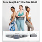 ALLJOY Cordless Back Pain Relief Heating Pad & Massager - Heat & Vibration, FSA/HSA Eligible