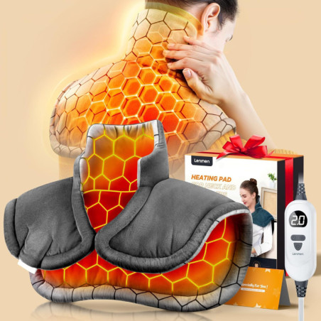 Graphene-Infused Heating Pad: Fast Pain Relief for Neck & Shoulders