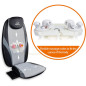 Snailax Shiatsu Back Massager with Heat: Kneading Massage Cushion for Home & Office Relief Snailax Shiatsu Back Massager with Heat: Kneading Massage Cushion for Home & Office Relief