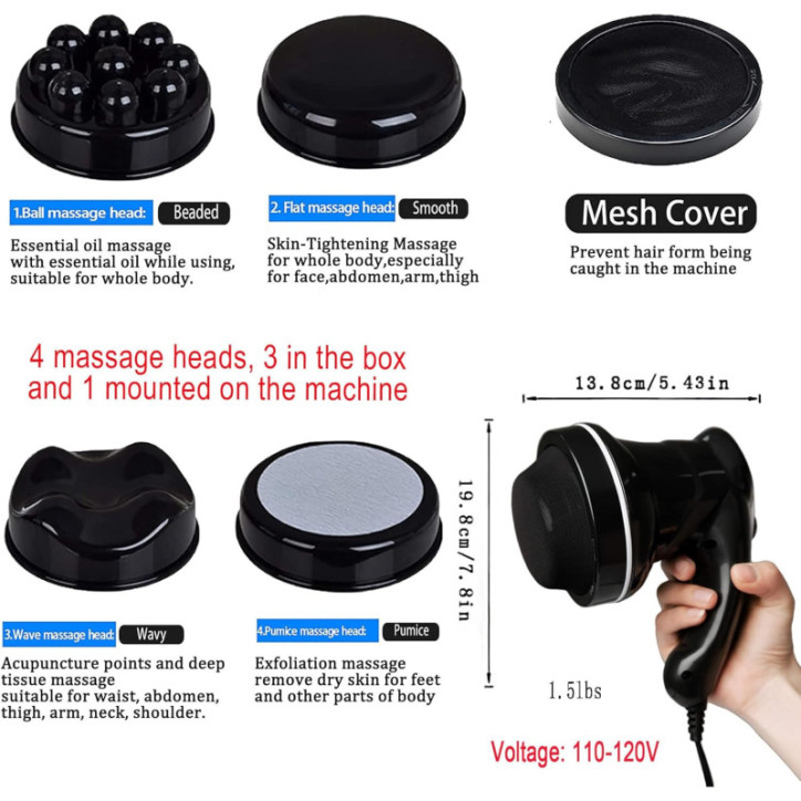 Cellulite Massager & Body Sculpting Machine - 6-Speed Handheld Device for Women Cellulite Massager & Body Sculpting Machine - 6-Speed Handheld Device for Women