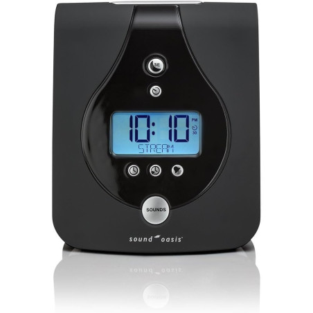 Sound Oasis Advanced Sleep Machine — 24 non-looping nature & music sounds, sleep timer & alarm chime!