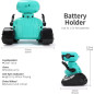 Robot Télécommandé GILOBABY: Danse, Musique & LED - Le Cadeau Idéal 3+ Ans (Bleu) Robot Télécommandé GILOBABY: Danse, Musique & LED - Le Cadeau Idéal 3+ Ans (Bleu)