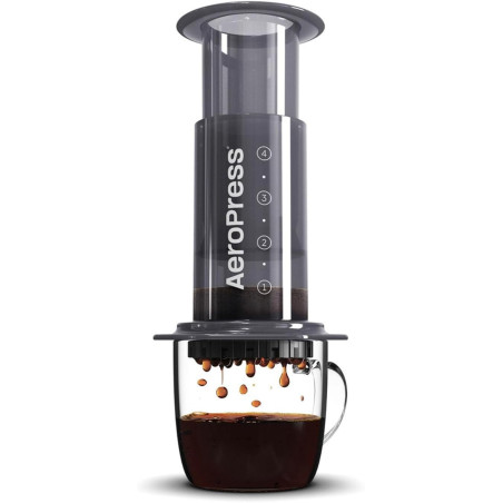 AeroPress Original : Café Parfait Sans Amertume, Type Espresso ou French Press, Portable et Facile!