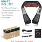 Nekteck Shiatsu Massager: Deep Tissue Relief for Neck & Back Pain with Heat - Perfect for Home, Office & Car! Nekteck Shiatsu Massager: Deep Tissue Relief for Neck & Back Pain with Heat - Perfect for Home, Office & Car!