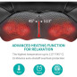 Nekteck Shiatsu Massager: Deep Tissue Relief for Neck & Back Pain with Heat - Perfect for Home, Office & Car! Nekteck Shiatsu Massager: Deep Tissue Relief for Neck & Back Pain with Heat - Perfect for Home, Office & Car!