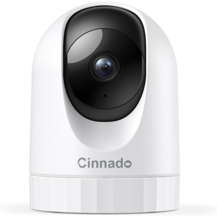 Caméra Intérieure 2K 360° Cinnado : Surveillance WiFi, Audio Bidirectionnel, Vision Nocturne, Compatible Alexa & Google Caméra Intérieure 2K 360° Cinnado : Surveillance WiFi, Audio Bidirectionnel, Vision Nocturne, Compatible Alexa & Google