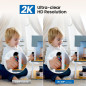Caméra Intérieure 2K 360° Cinnado : Surveillance WiFi, Audio Bidirectionnel, Vision Nocturne, Compatible Alexa & Google Caméra Intérieure 2K 360° Cinnado : Surveillance WiFi, Audio Bidirectionnel, Vision Nocturne, Compatible Alexa & Google