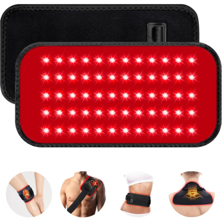 Ceinture de luminothérapie rouge et infrarouge GMOWNW : Soulagement ciblé des douleurs musculaires et articulaires Ceinture de luminothérapie rouge et infrarouge GMOWNW : Soulagement ciblé des douleurs musculaires et articulaires