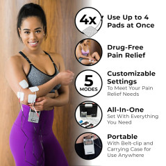 TENS 7000: Digital Muscle Stimulator - Your At-Home Pain Relief Solution!