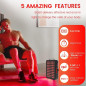 Bestqool 105W Red Light Therapy Panel: Dual Chip LED for Face, Body & Pain Relief