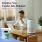 LEVOIT Core 300-P: Purificateur dair HEPA 1074 pi² pour Allergies et Animaux, Silencieux! LEVOIT Core 300-P: Purificateur dair HEPA 1074 pi² pour Allergies et Animaux, Silencieux!