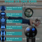Elefor Massage Gun: Deep Tissue Relief for Athletes - 8 Heads, 20 Speeds - Matte Black Elefor Massage Gun: Deep Tissue Relief for Athletes - 8 Heads, 20 Speeds - Matte Black