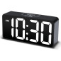 DreamSky: Réveil Numérique Compact avec Gros Chiffres LED & Port USB DreamSky: Réveil Numérique Compact avec Gros Chiffres LED & Port USB