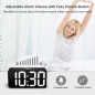 DreamSky Small Digital Alarm Clock: Large Display, USB Charging, Adjustable Volume - Perfect for Bedroom! DreamSky Small Digital Alarm Clock: Large Display, USB Charging, Adjustable Volume - Perfect for Bedroom!