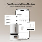 PETLIBRO SmartCat Feeder: HD Camera, 2-Way Audio, & App Control - Never Miss a Meal!