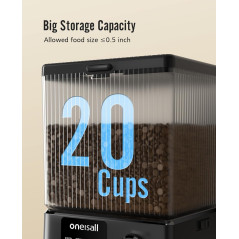 5G WiFi Cat Feeder for 2 Cats: Auto Pet Food Dispenser with App Control & Dual Bowls