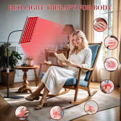 Thérapie par Lumière Rouge 660nm & Infrarouge 850nm à Domicile