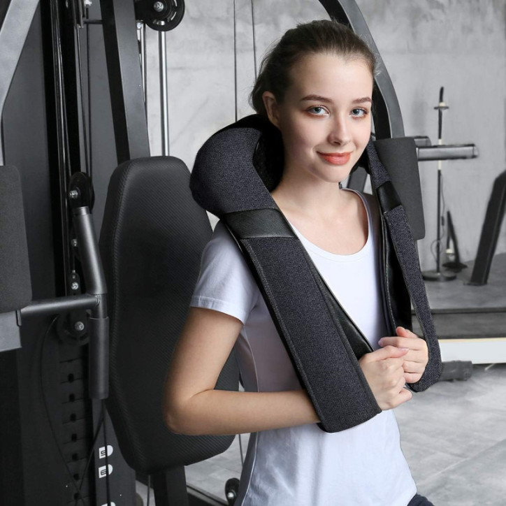Mirakel Shiatsu Massager: Deep Kneading Neck & Back Pain Relief with Heat - Perfect for Home, Office & Car Mirakel Shiatsu Massager: Deep Kneading Neck & Back Pain Relief with Heat - Perfect for Home, Office & Car