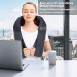 Mirakel Shiatsu Massager: Deep Kneading Neck & Back Pain Relief with Heat - Perfect for Home, Office & Car Mirakel Shiatsu Massager: Deep Kneading Neck & Back Pain Relief with Heat - Perfect for Home, Office & Car