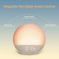 Sunrise Alarm Clock: Wake Up Naturally with Light, Sounds & Bluetooth Speaker Sunrise Alarm Clock: Wake Up Naturally with Light, Sounds & Bluetooth Speaker