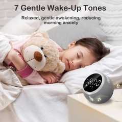 Rohent Sleep Sound Machine: 25 Sounds, Night Light & Wake-Up Alarm - Your Perfect Sleep Solution!