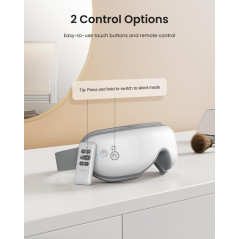 Massager Yeux RENPHO avec Chaleur & Télécommande – Cadeau Idéal