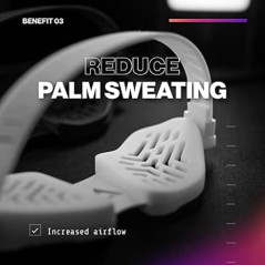 Carpio G2.0 Ergonomic Gaming Wrist Rest: Play Longer, Pain-Free (Right-Handed, Large, Black)