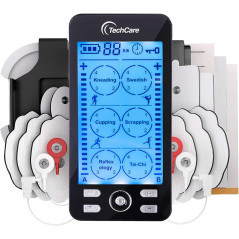 Tens Unit Plus 24 Rechargeable Pulse Massager – Multi Mode with Accessories