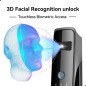 Serrure Connectée 3D Face & Paume: Sécurité Ultime avec Vidéo, WiFi & Contrôle App