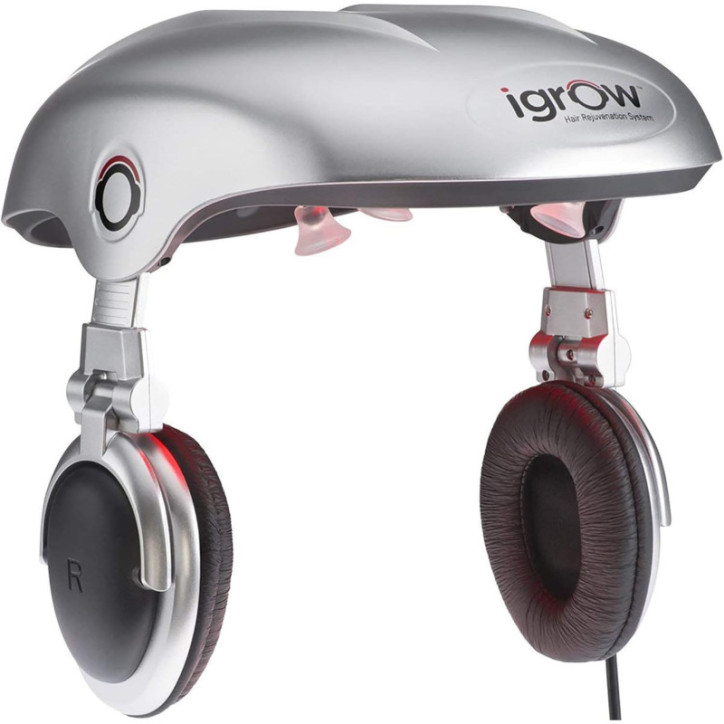 iGrow: Casque Laser Anti-Chute de Cheveux - Croissance Capillaire Prouvée et Approuvée FDA iGrow: Casque Laser Anti-Chute de Cheveux - Croissance Capillaire Prouvée et Approuvée FDA