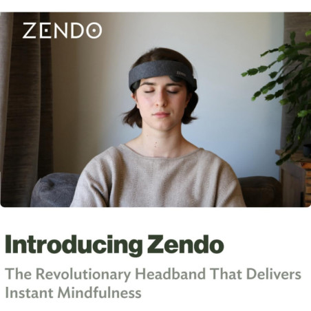 Zendo : Bandeau de Méditation pour une Relaxation Profonde et Rapide – Réduit le Stress de 75%