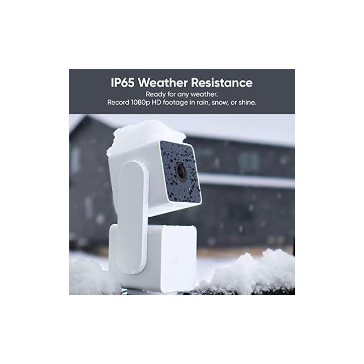WYZE Cam Pan v3: Sécurité Intérieure/Extérieure 360°, Vision Nocturne Couleur & Suivi de Mouvement WYZE Cam Pan v3: Sécurité Intérieure/Extérieure 360°, Vision Nocturne Couleur & Suivi de Mouvement