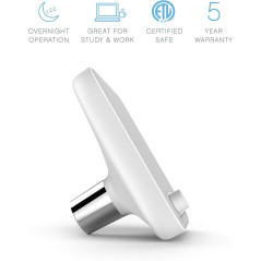 Pure Enrichment Wave Sleep Sound Machine: Drift to Sleep with 6 Natural Sounds & USB Charger