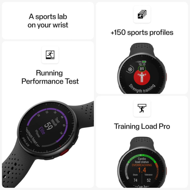 Polar Pacer Pro : Montre GPS Running Ultra-Légère avec Analyse de Récupération Avancée Polar Pacer Pro : Montre GPS Running Ultra-Légère avec Analyse de Récupération Avancée