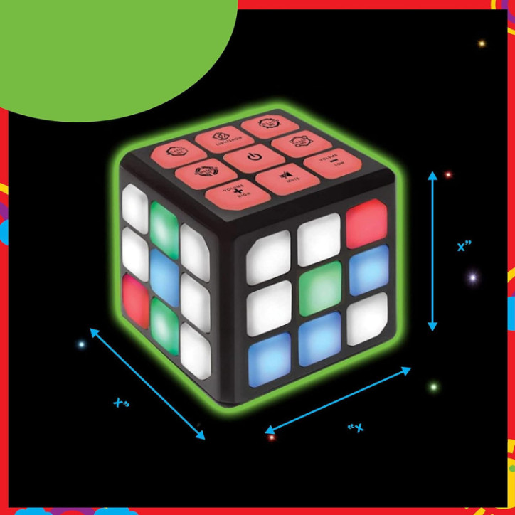 Cube Électronique Mémoire 4-en-1 Winning Fingers: Jeu STEM Éducatif pour Enfants 6-12 ans Cube Électronique Mémoire 4-en-1 Winning Fingers: Jeu STEM Éducatif pour Enfants 6-12 ans