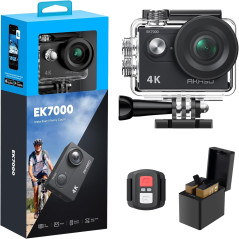 Caméra AKASO EK7000 4K Ultra HD Étanche 131FT avec WiFi