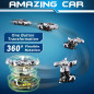 FDJ Transforming Police Car Robot: RC Car Fun with Lights, Sounds & 360 Spin! FDJ Transforming Police Car Robot: RC Car Fun with Lights, Sounds & 360 Spin!
