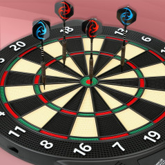 Fléchettes Électroniques LED 40 Jeux 6 Fléchettes 427 Modes