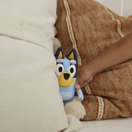 Bluey Cache-Cache Interactif : Rigolez, Dansez et Trouvez Bluey ! Jeu Électronique avec Sons et Minuterie