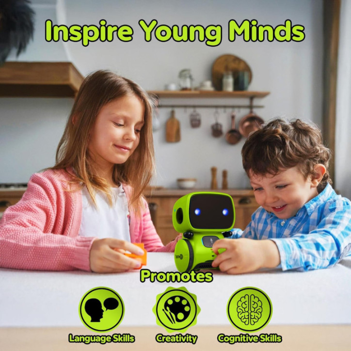 Contixo R1 Robot Éducatif Interactif: Le Copain Intelligent pour Enfants (3-8 ans) Contixo R1 Robot Éducatif Interactif: Le Copain Intelligent pour Enfants (3-8 ans)