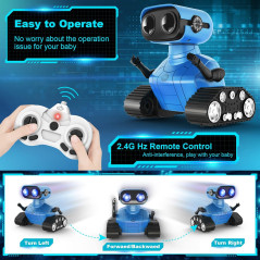 Robot Hamourd Télécommandé: Danse, Musique & Lumières LED - Le Jouet Idéal pour Enfants (5+)