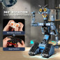 Johnny 5 Robot Building Kit: 1176 Pieces, Remote Control, Rechargeable - Adult Robotics Model Johnny 5 Robot Building Kit: 1176 Pieces, Remote Control, Rechargeable - Adult Robotics Model