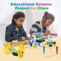 Kits Scientifiques STEM DIY: 3 Robots Éducatifs pour Enfants - Voiture Équilibre, Reptile & Dessin Kits Scientifiques STEM DIY: 3 Robots Éducatifs pour Enfants - Voiture Équilibre, Reptile & Dessin