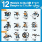 Sillbird Solar Robot Kit: 12-in-1 STEM Building Toy for Boys & Girls 8-13 - Science Fun! Sillbird Solar Robot Kit: 12-in-1 STEM Building Toy for Boys & Girls 8-13 - Science Fun!