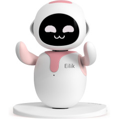 Eilik Pink Interactive Robot Pets – Cute Toys with Games & Emotions