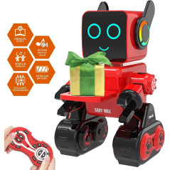 Smart RC Robot Toy for Kids – Programmable, Touch & Sound Control