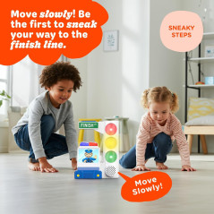 Move2Play Red Light Green Light Game – Fun Motion Sensing Gift for Kids