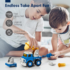Cadeau Anniversaire Garçon 5 Ans - Jouet STEM 5 en 1 Robot